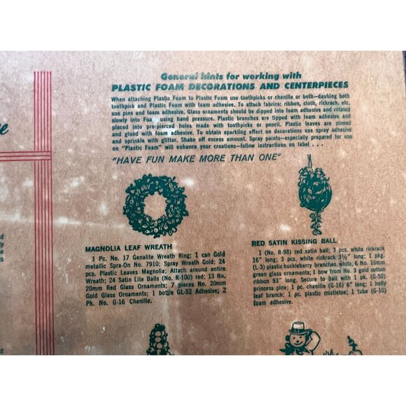 Vintage Package of 12 Holiday House Christmas Balls Decorations Star Band Satin - Picture 8 of 9